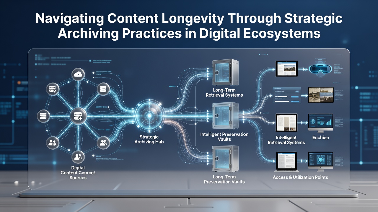 Navigating Content Longevity Through Strategic Archiving Practices in Digital Ecosystems